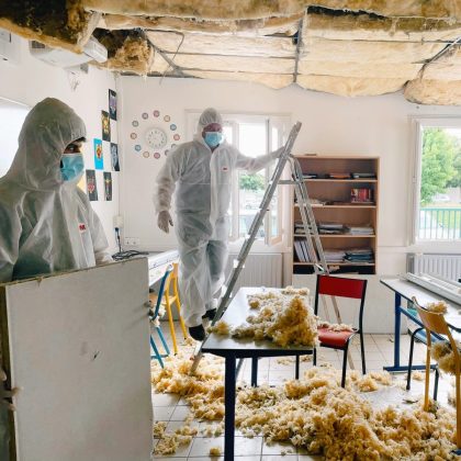CHANTIER D&rsquo;ÉTÉ ET RÉFECTION DES SALLES DE CLASSE AU DITEP SUD GIRONDE