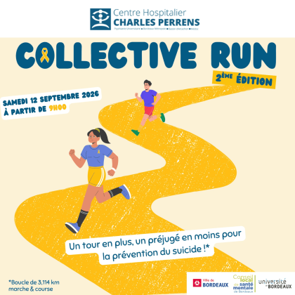 COLLECTIVE RUN : UN TOUR EN PLUS, UN PRÉJUGÉ DE MOINS POUR LA PRÉVENTION DU SUICIDE
